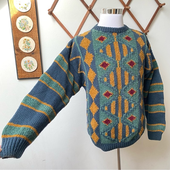 Vintage Dior Hand Knit Heavyweight Sweater - Picture 14 of 14